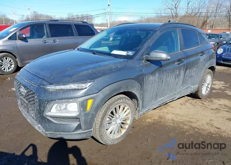 2019 Hyundai Kona Sel z USA, uszkodzony, nr VIN KM8K2CAA3KU387467